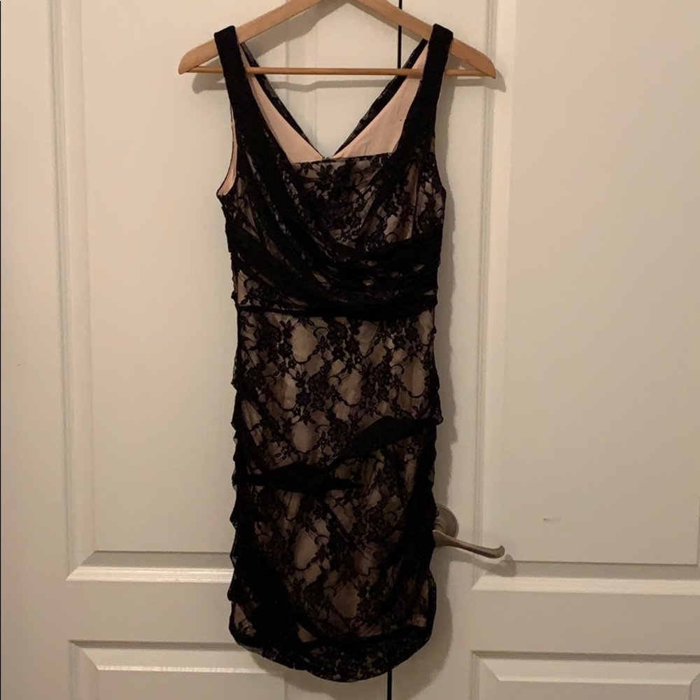 EXPRESS black lacy dress